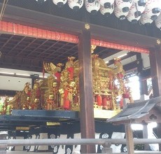 祇園祭 鉾と御神輿