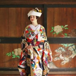 LST Design KIMONO　向鶴束熨斗文