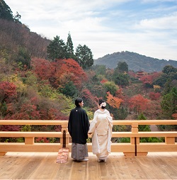 清水寺さん　結婚奉告祈願