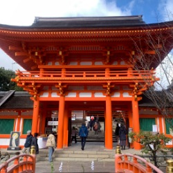 上賀茂神社さん　ご祈祷