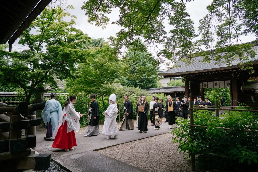 梨木神社 竹茂楼 結婚式 LSTWEDDING | 京都に住まう和婚プランナー