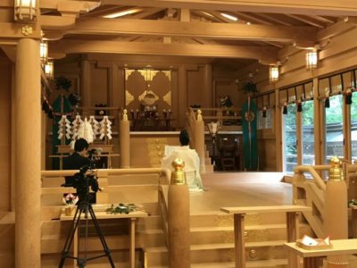 貴船神社さんでの撮影